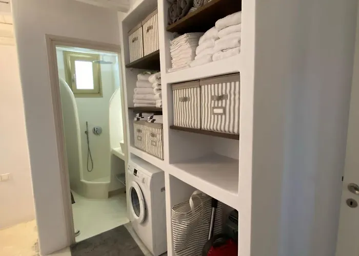 Apartment Delta With Sea View And Pool Chrisi Akti (Paros)